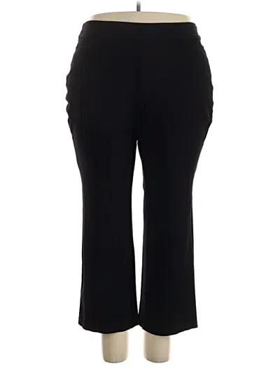 Pre-owned Lane Bryant Dress Pants In Black