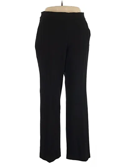 Pre-owned Lane Bryant Dress Pants In Black