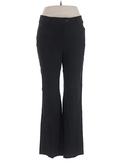 Pre-owned Lane Bryant Dress Pants In Black