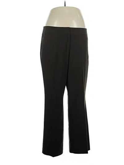 Pre-owned Lane Bryant Dress Pants In Black