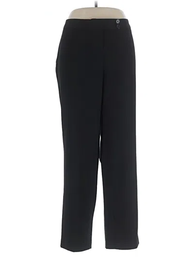 Pre-owned Lane Bryant Dress Pants In Black