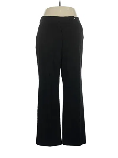 Pre-owned Lane Bryant Dress Pants In Black