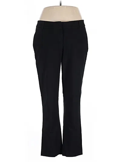 Pre-owned Lane Bryant Dress Pants In Black