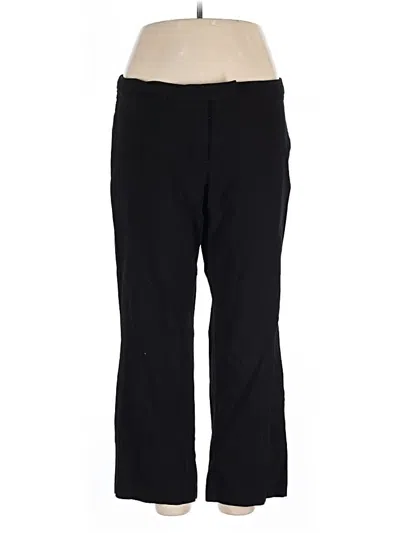 Pre-owned Lane Bryant Dress Pants In Black
