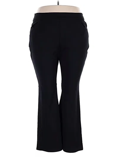 Pre-owned Lane Bryant Dress Pants In Black