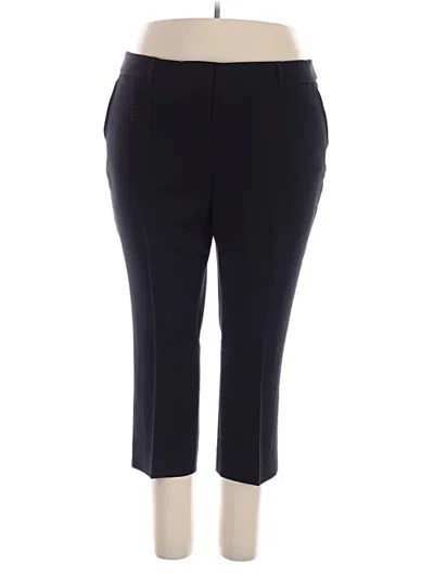 Pre-owned Lane Bryant Dress Pants In Black