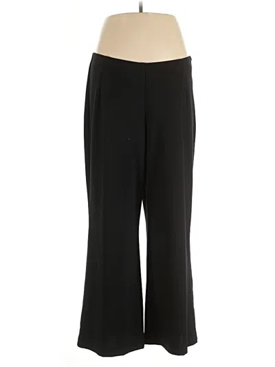 Pre-owned Lane Bryant Dress Pants In Black