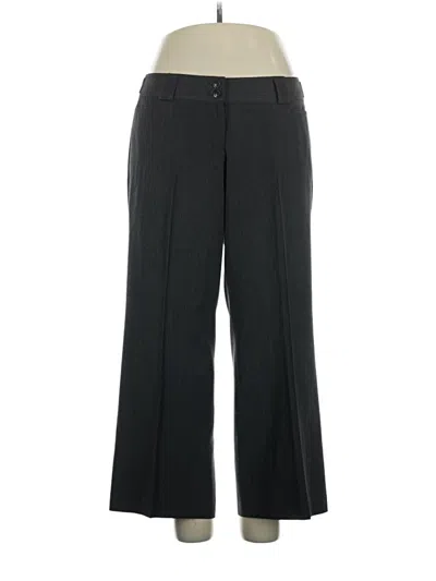 Pre-owned Lane Bryant Dress Pants In Black