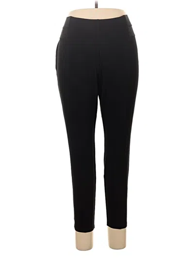 Pre-owned Lane Bryant Dress Pants In Black