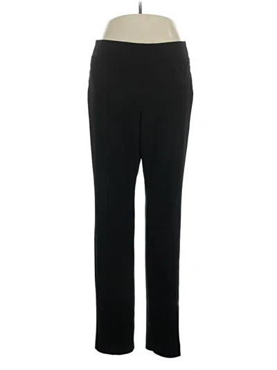 Pre-owned Lane Bryant Dress Pants In Black