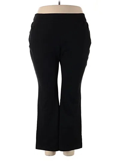 Pre-owned Lane Bryant Dress Pants In Black