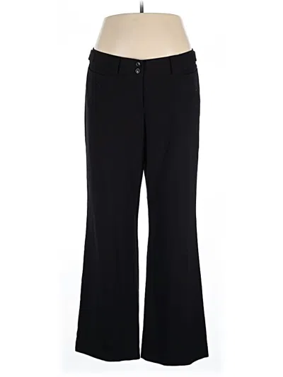Pre-owned Lane Bryant Dress Pants In Black