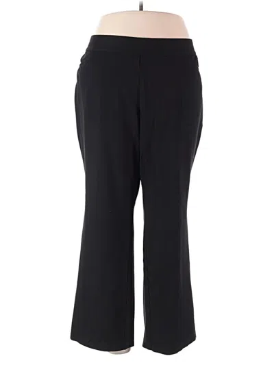 Pre-owned Lane Bryant Dress Pants In Black