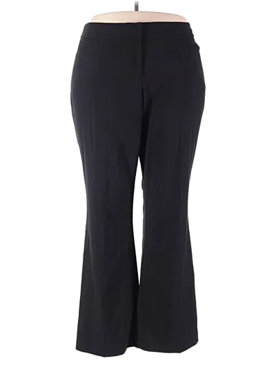 Pre-owned Lane Bryant Dress Pants In Black