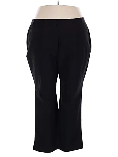 Pre-owned Lane Bryant Dress Pants In Black