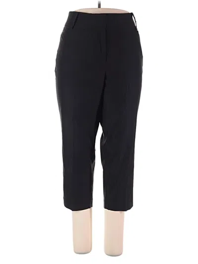 Pre-owned Lane Bryant Dress Pants In Black