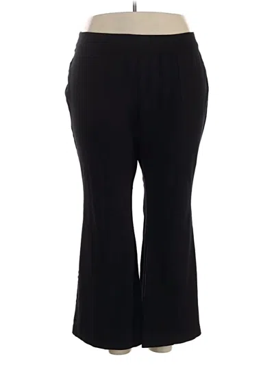Pre-owned Lane Bryant Dress Pants In Black