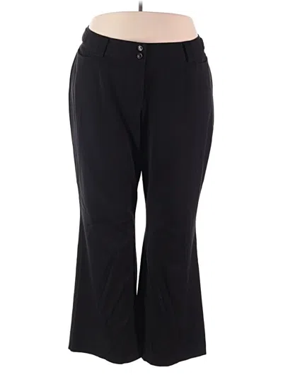 Pre-owned Lane Bryant Dress Pants In Black