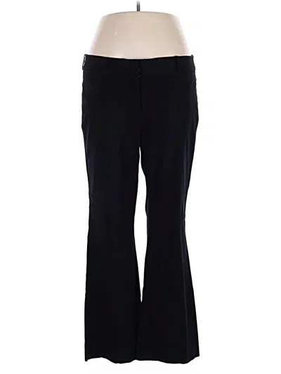 Pre-owned Lane Bryant Dress Pants In Black