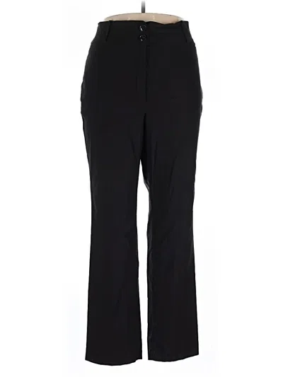Pre-owned Lane Bryant Dress Pants In Black