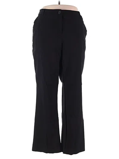 Pre-owned Lane Bryant Dress Pants In Black