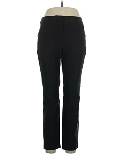 Pre-owned Lane Bryant Dress Pants In Black