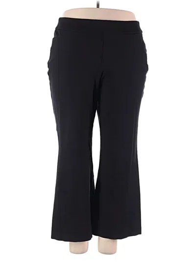 Pre-owned Lane Bryant Dress Pants In Black