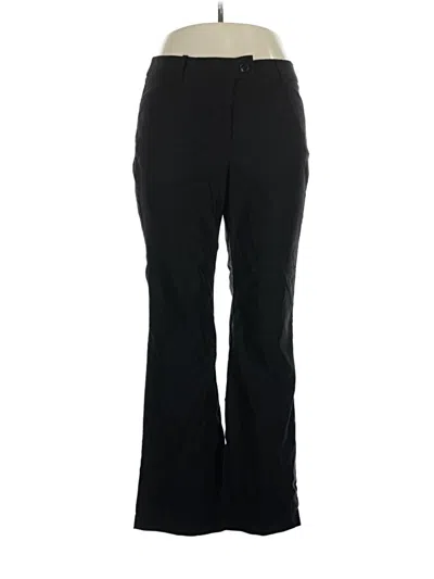 Pre-owned Lane Bryant Dress Pants In Black