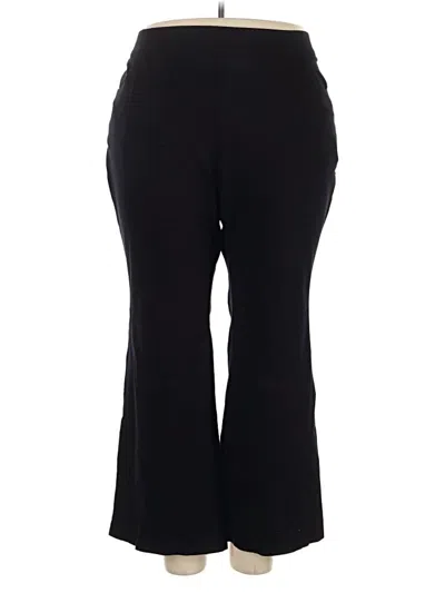 Pre-owned Lane Bryant Dress Pants In Black