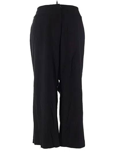 Pre-owned Lane Bryant Dress Pants In Black