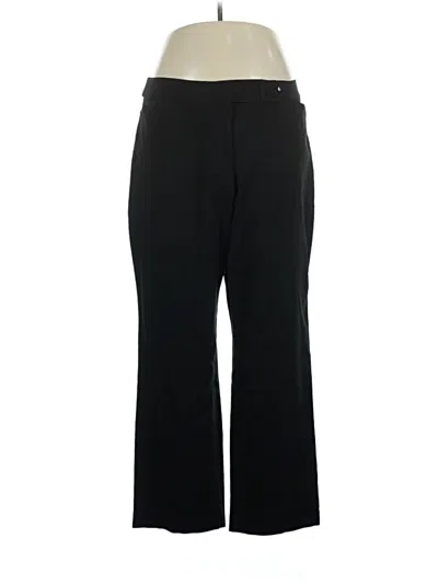Pre-owned Lane Bryant Dress Pants In Black