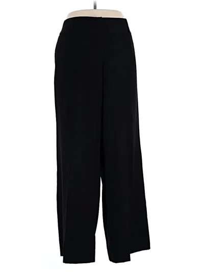 Pre-owned Lane Bryant Dress Pants In Black