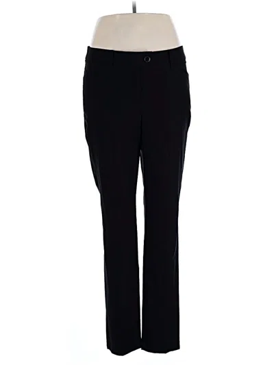 Pre-owned Lane Bryant Dress Pants In Black