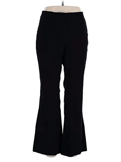 Pre-owned Lane Bryant Dress Pants In Black