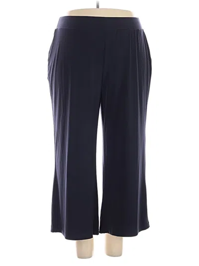 Pre-owned Lane Bryant Dress Pants In Blue