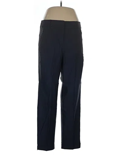 Pre-owned Lane Bryant Dress Pants In Blue