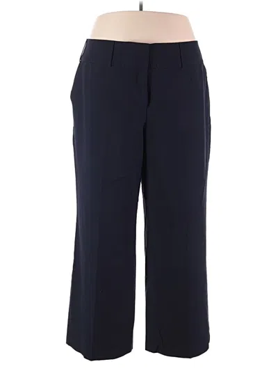 Pre-owned Lane Bryant Dress Pants In Blue