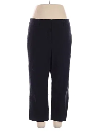Pre-owned Lane Bryant Dress Pants In Blue