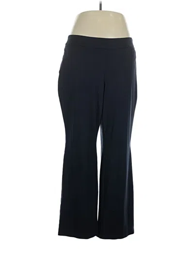 Pre-owned Lane Bryant Dress Pants In Blue