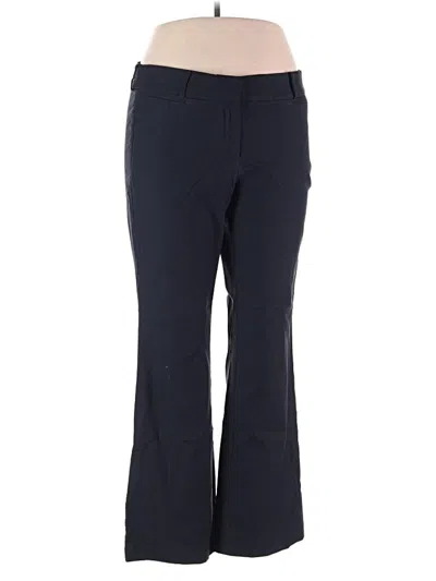 Pre-owned Lane Bryant Dress Pants In Blue