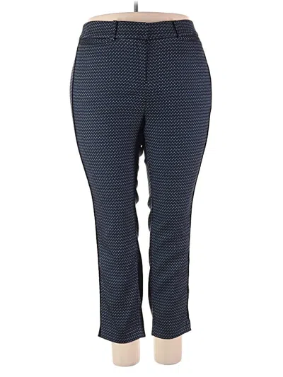 Pre-owned Lane Bryant Dress Pants In Blue
