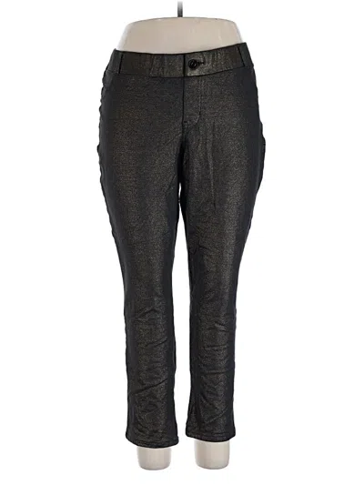 Pre-owned Lane Bryant Dress Pants In Gold