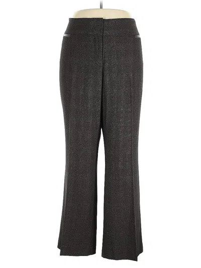 Pre-owned Lane Bryant Dress Pants In Gray