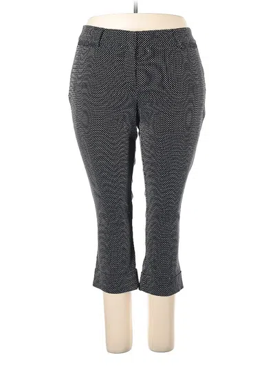 Pre-owned Lane Bryant Dress Pants In Gray