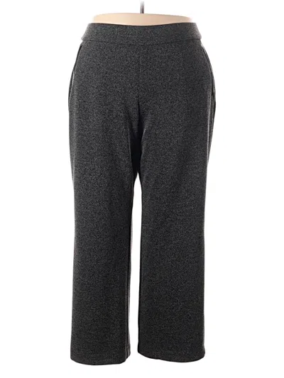 Pre-owned Lane Bryant Dress Pants In Gray