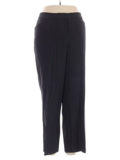 Pre-owned Lane Bryant Dress Pants In Gray