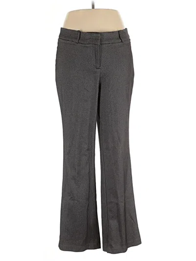 Pre-owned Lane Bryant Dress Pants In Gray