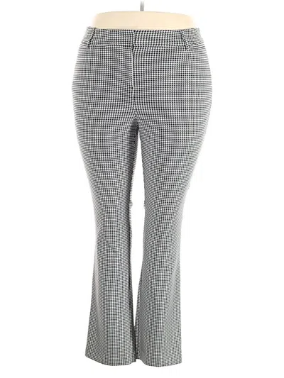 Pre-owned Lane Bryant Dress Pants In Gray