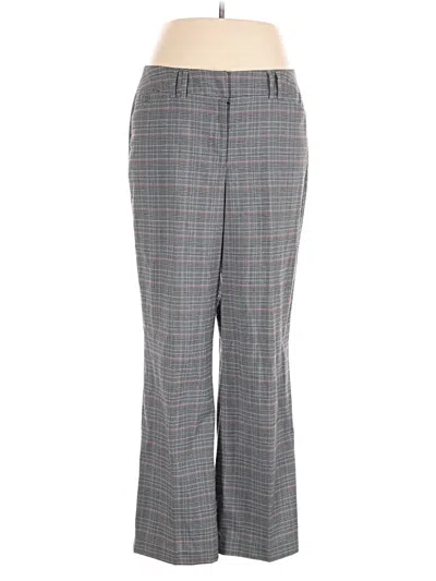 Pre-owned Lane Bryant Dress Pants In Gray
