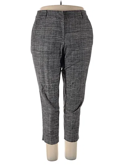 Pre-owned Lane Bryant Dress Pants In Gray